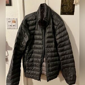 REI Co-Op Men’s M Grey Puffer Jacket